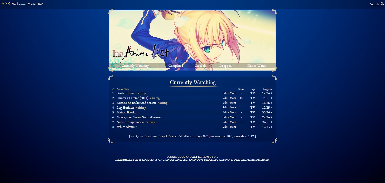 Fate/Zero 2nd Season - MyAnimeList.net